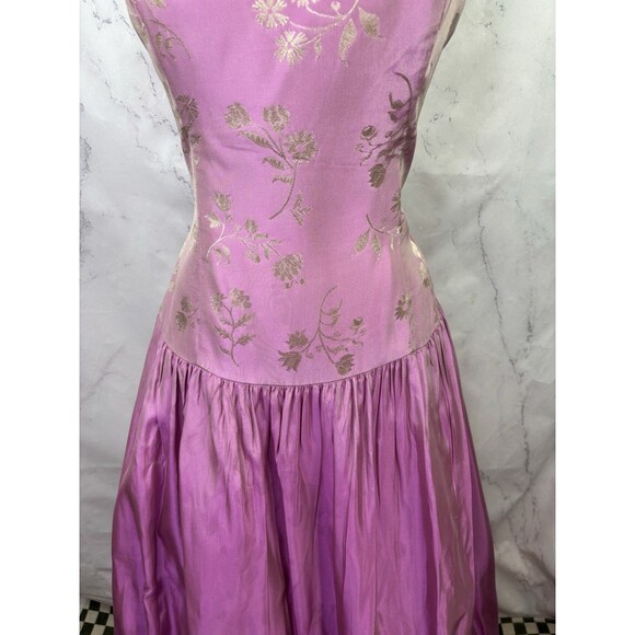 Vtg Jessica McClintock Gunne Sax Prom Tulle Dress 9 Pink Fairy Princess Corset - Picture 16 of 16